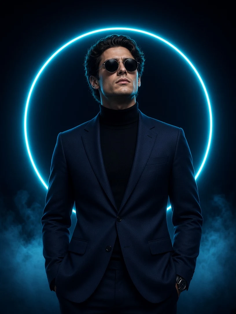 Blue Light Aura