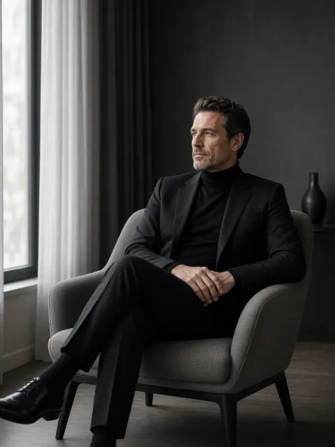 The Turtleneck Suit