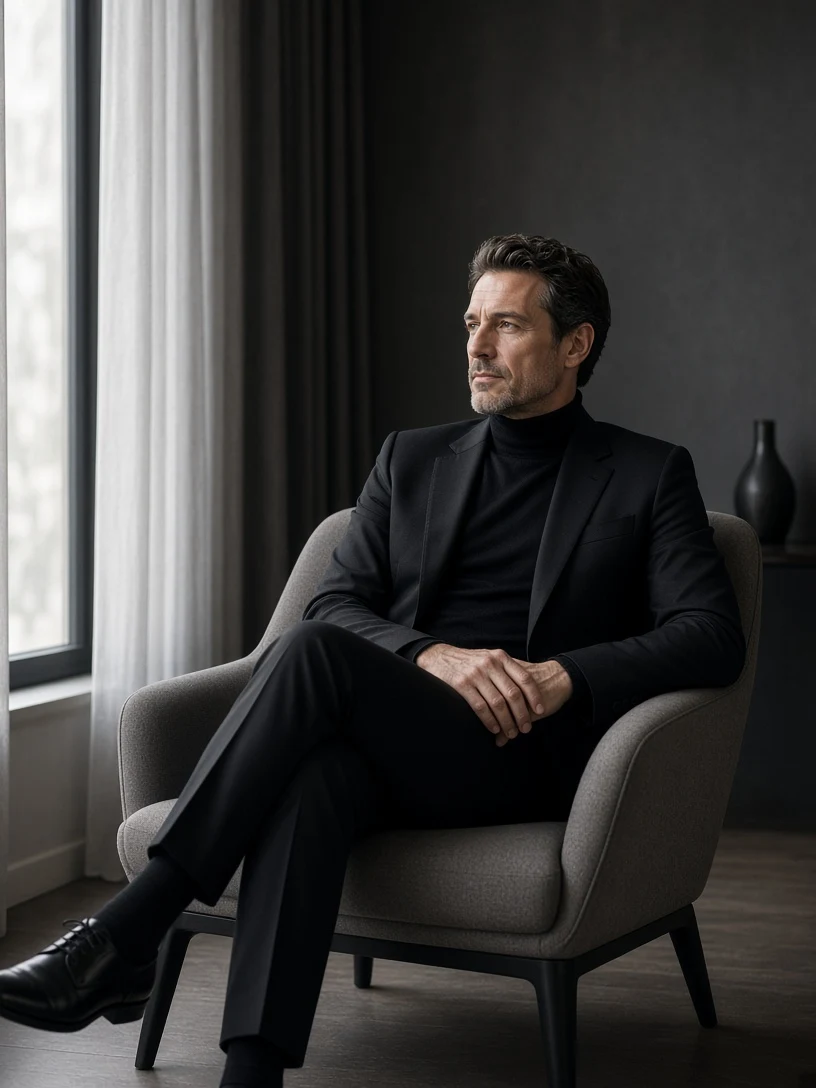 The Turtleneck Suit