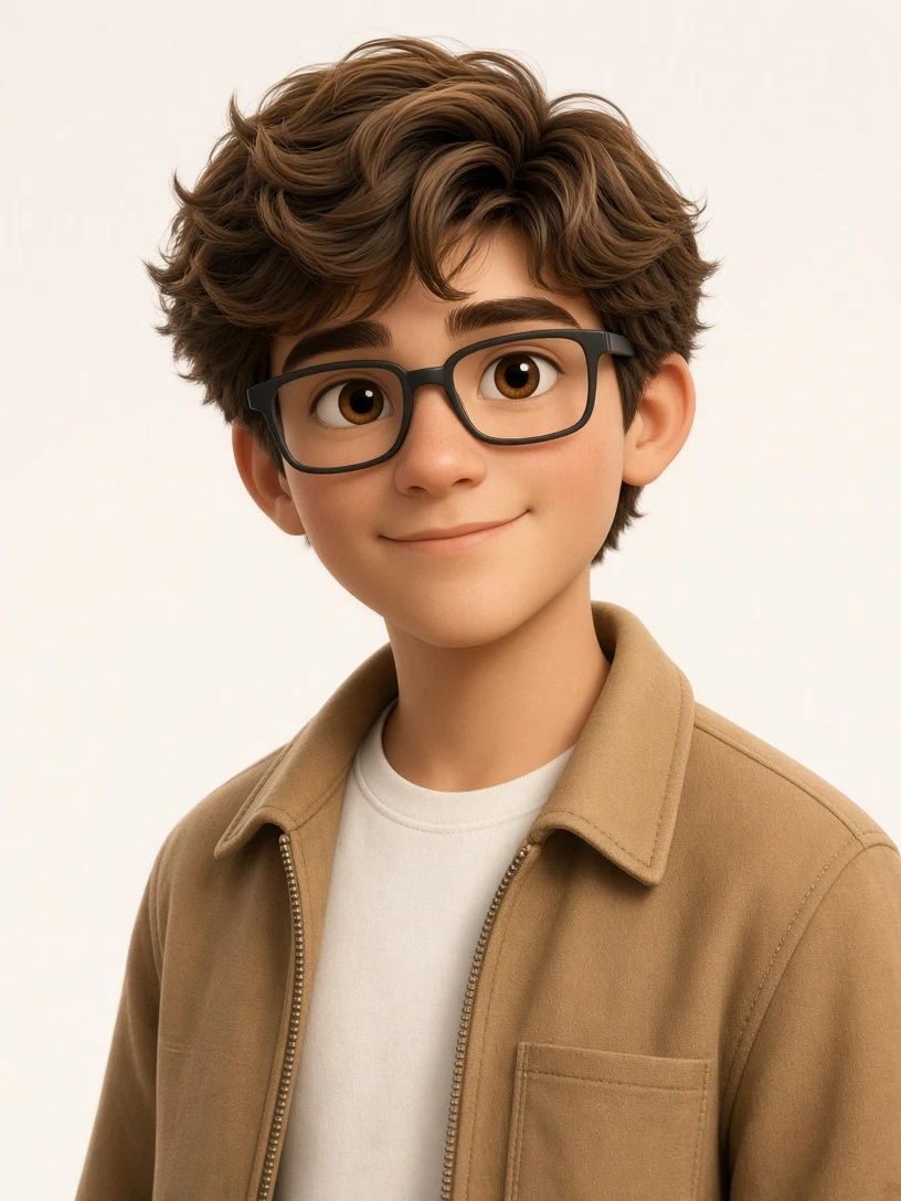 Friendly 3D Male Avatar