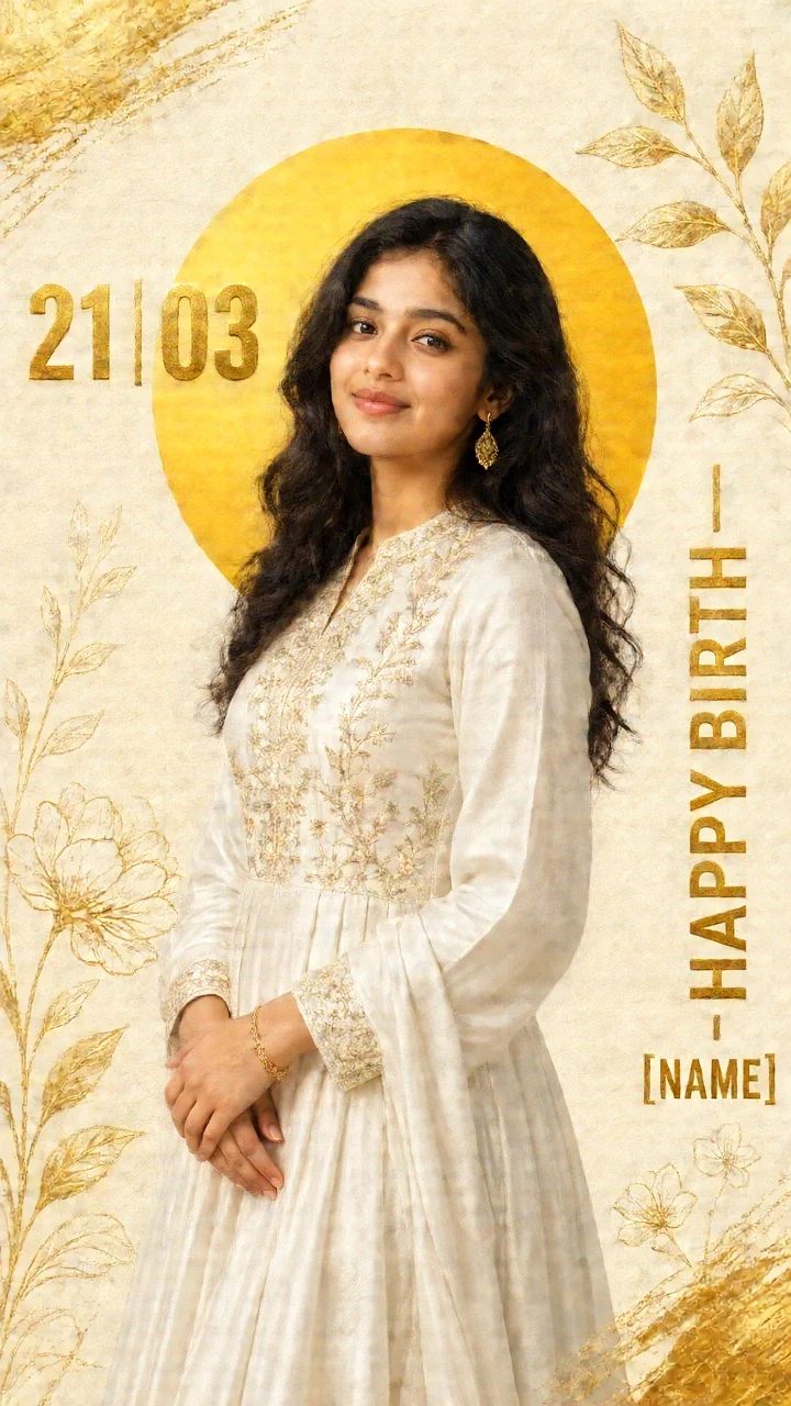 Amber Glow Birthday