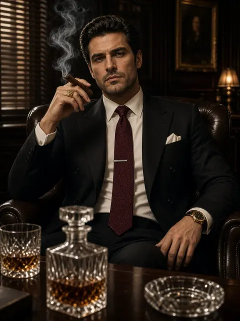Old Money Aesthetic: Man in Suit