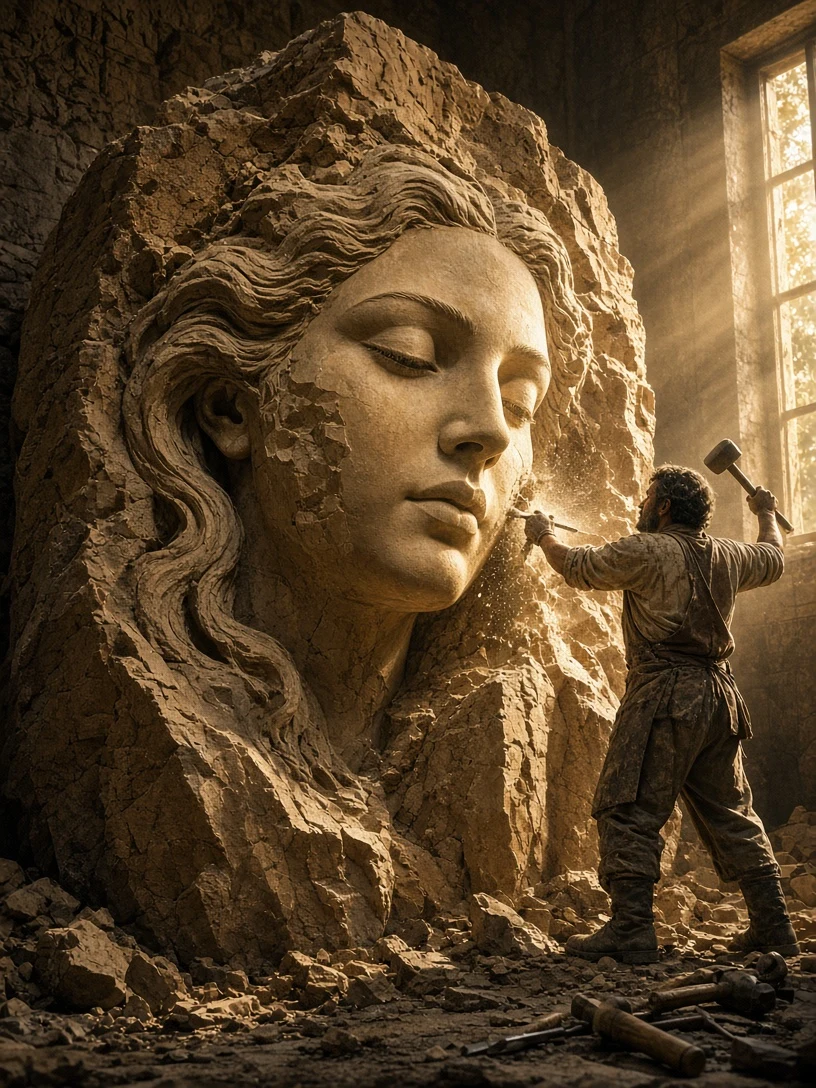 Carving the Infinite