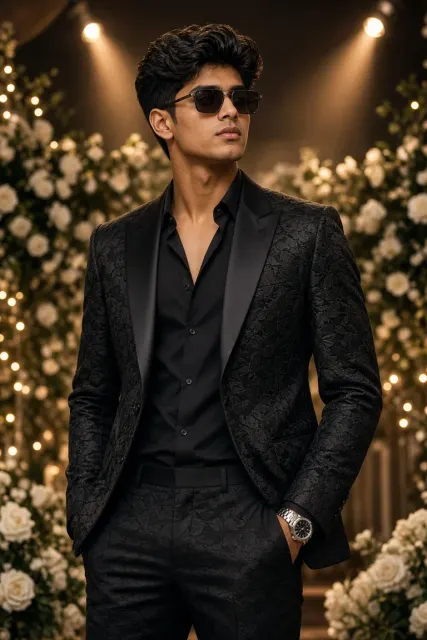 The Floral Tux