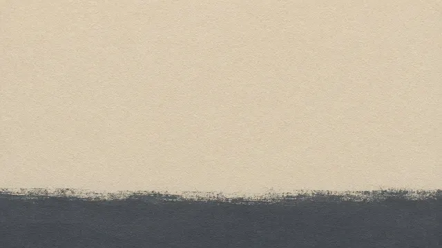 Minimalist Matte Gouache Color Field in Slate and Oatmeal