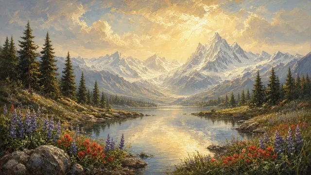 Luminous Wilderness in the Tradition of the Hudson River School