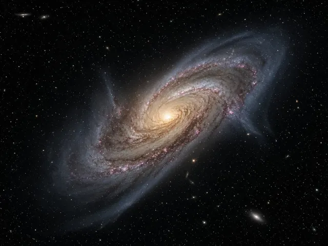 Warped Spiral Galaxy Disk with Three-Dimensional Gas Curvature