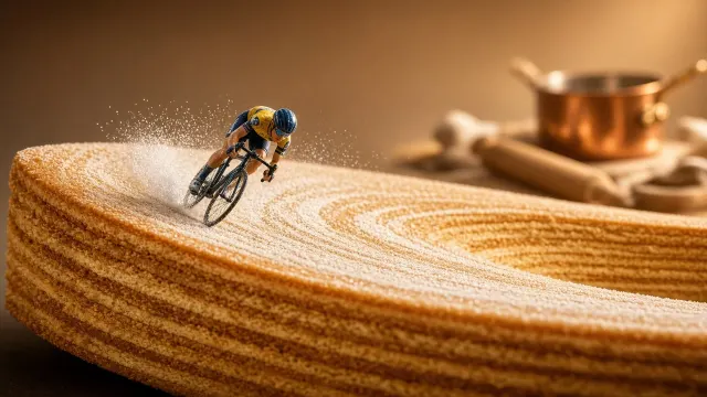 Cornering Through Confectioner Snow Drift
