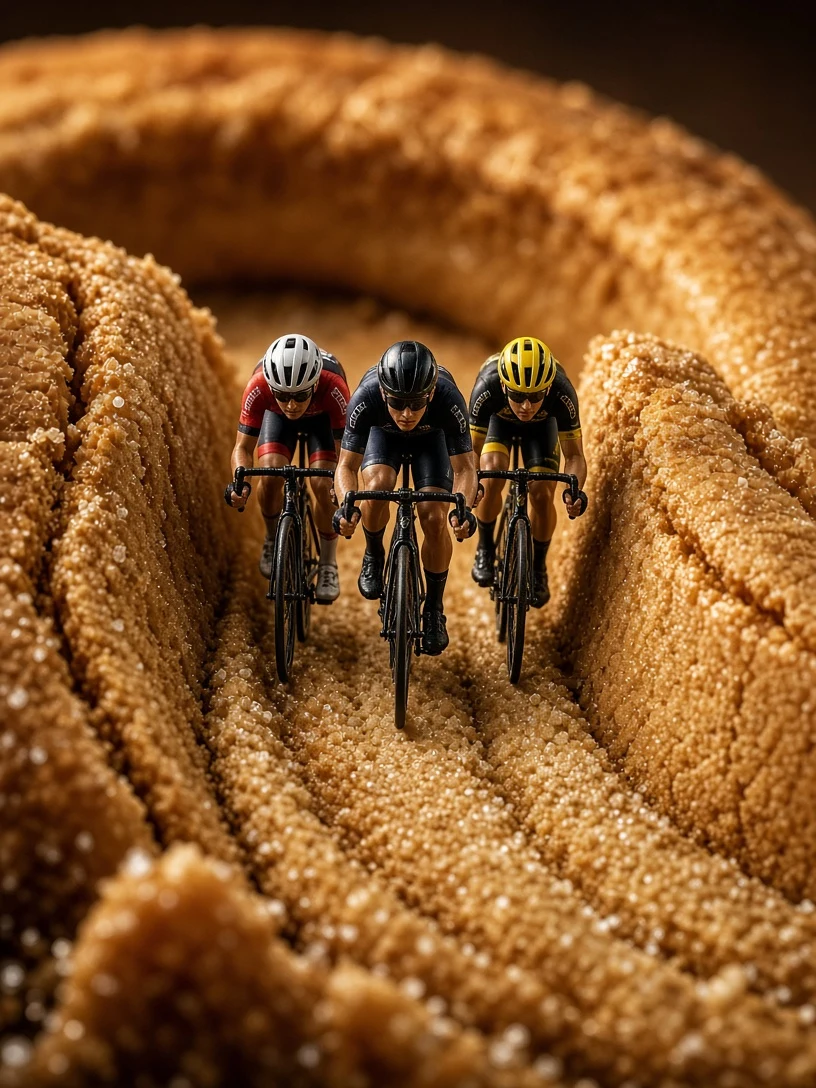 Head-On Sprint Along the Inner Ring Channel