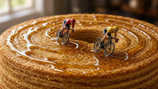 The Glaze Hazard Chicanes on Tabletop Circuit