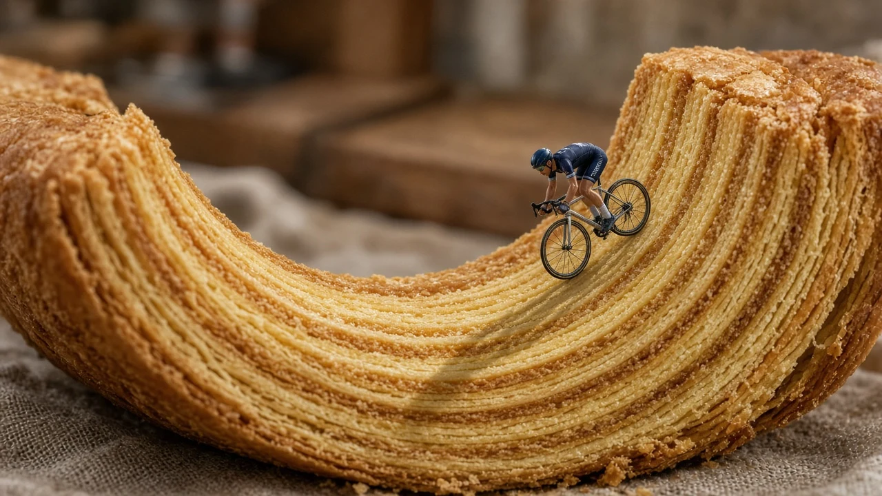 Ascending the Pastry Curve Mobile Screen Layout