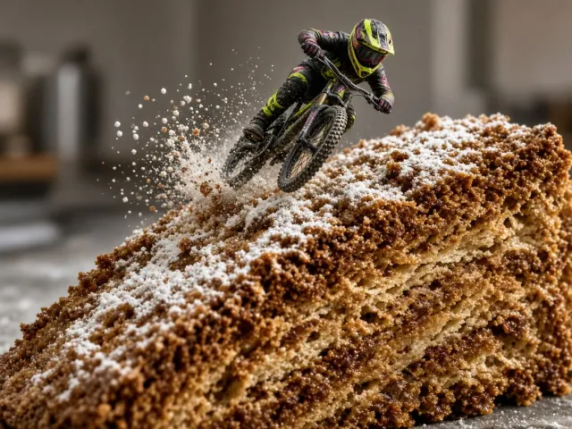 Dynamic Sugar Roost Wheelie on Vertical Social Feed