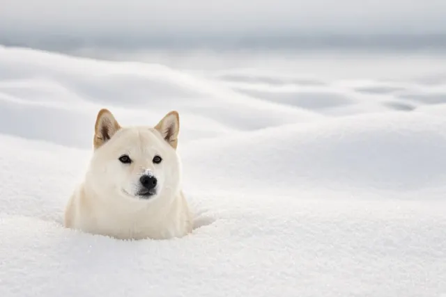 Powder Snow Prowler Clean Winter Phone Wallpaper
