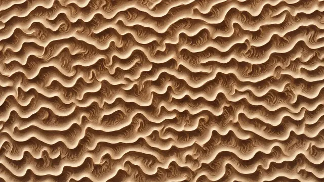 Direct Nadir Drone Study of Fractal Ripple Networks and Shadow Teeth