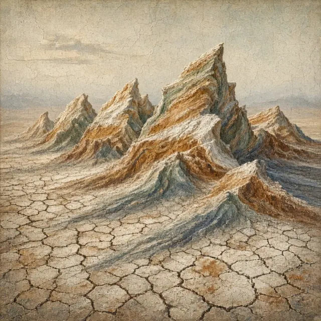 Fresco Secco Yardangs and Chalky Wind Carved Basins