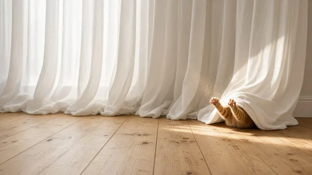 Orange Tabby Kitten Paws Reaching from White Cotton