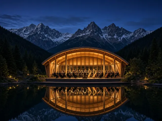 Twilight Symphonic Gala in an Alpine Amphitheater