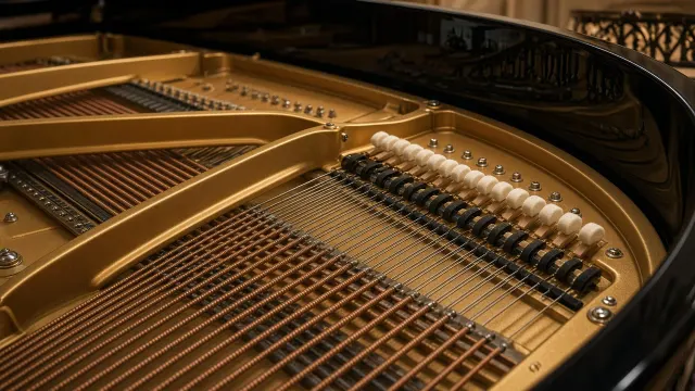 Inner Architecture of the Grand Concert Piano