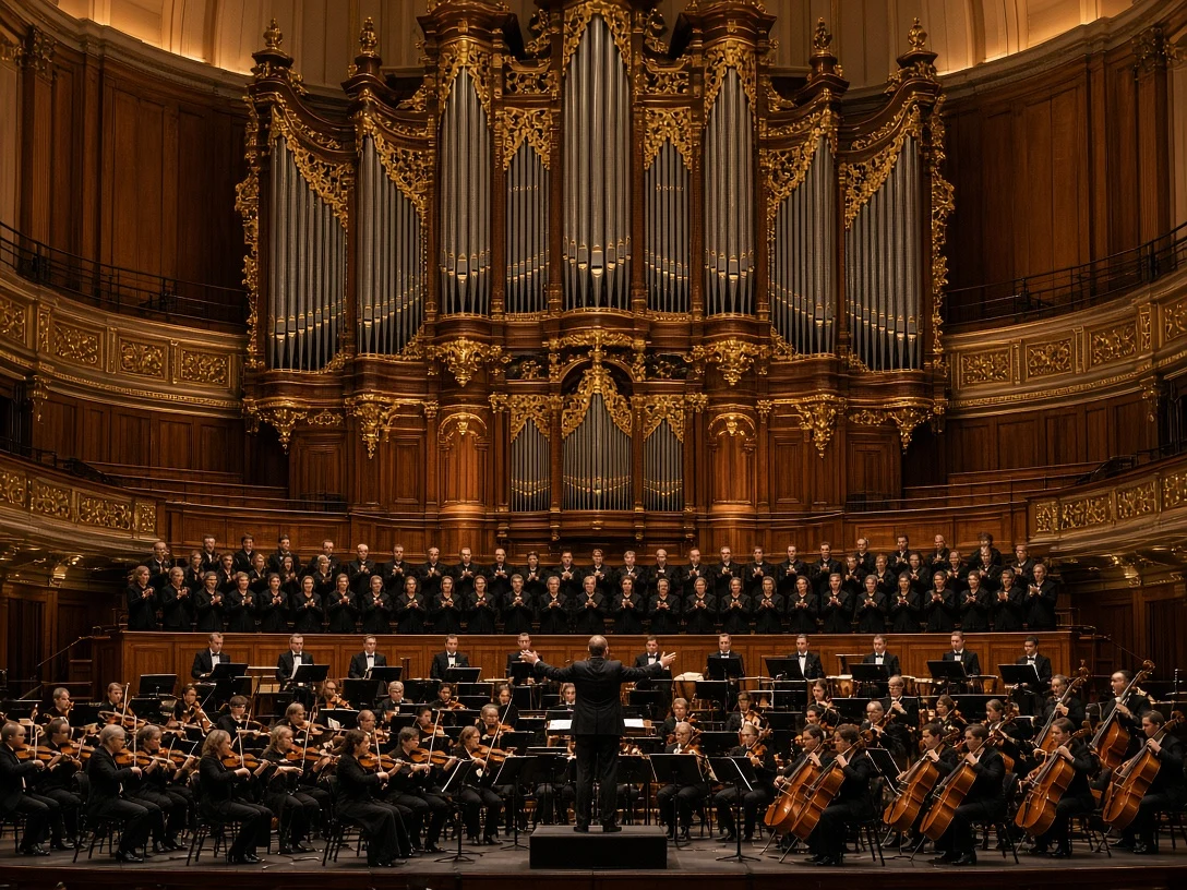 Mahlerian Monumental Orchestra with Pipe Organ