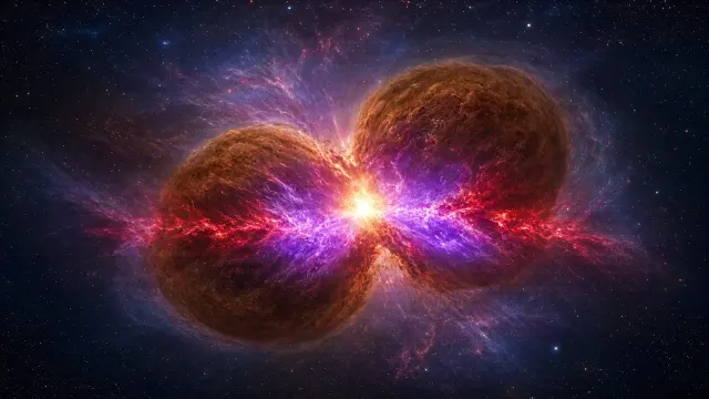 Homunculus Bipolar Eruption of a Colliding Binary