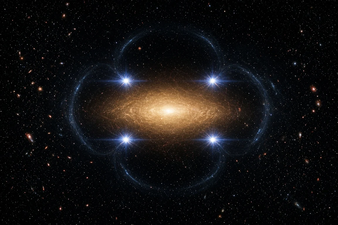 Gravitationally Lensed Supernova Einstein Cross