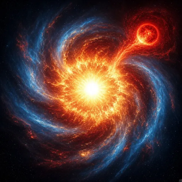 Thermonuclear Accretion Disk Flash on a Compact Star