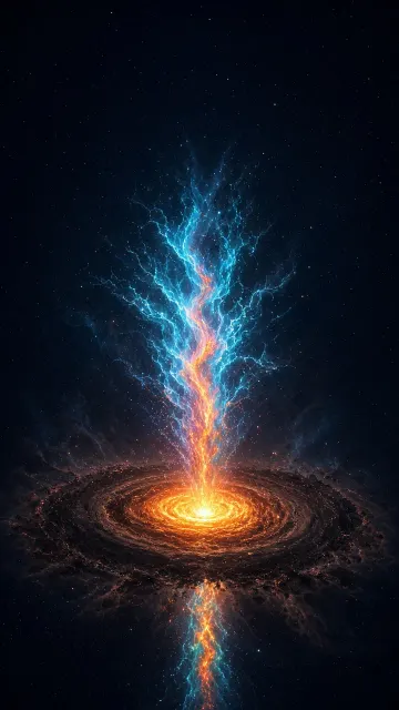 Collimated Bipolar Astrophysical Jet Eruption