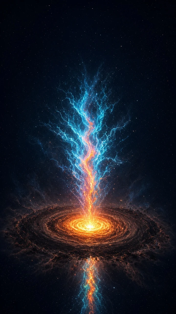 Collimated Bipolar Astrophysical Jet Eruption