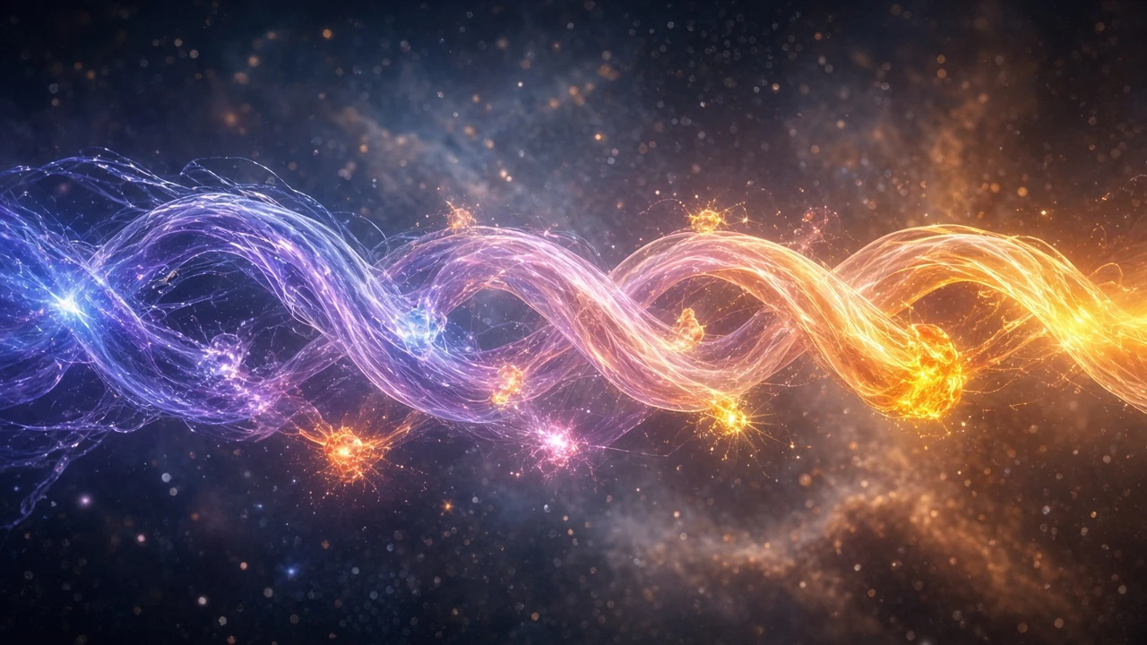 Helical Magnetic Plasma Ribbons in Interstellar Space