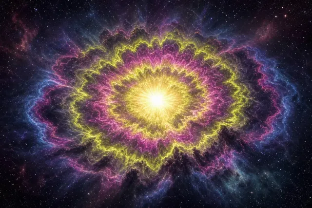 Resonant Acoustic Shock Rings in Nebular Gas
