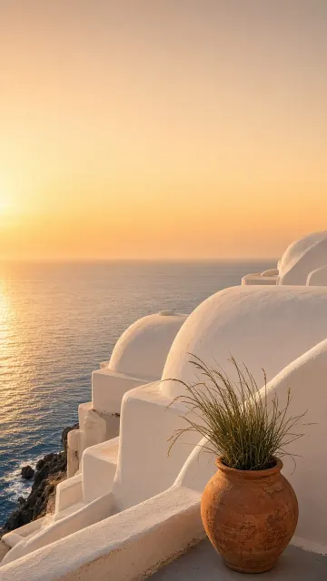 Quiet Rooftop Solitude with Ample Golden Sky