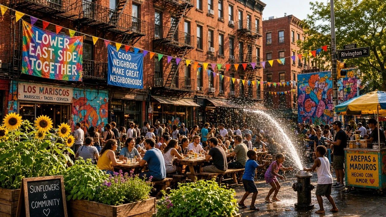 Lower East Side Community Festival and Brownstones